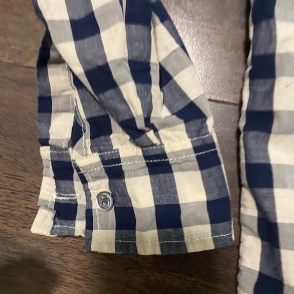 Solid and Striped Poppy DeLevingne button up - Picture 5 of 6